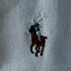 Men’s Ralph Lauren long sleeve white dress shirt. Size 18-35